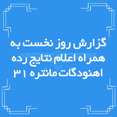 گزارش از روز نخست سی و یکمین همایش اوستاخوانی و گاتاشناسی مانتره به همراه اعلام نتایج رده اهنودگات